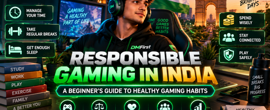 Responsible Gaming in India: A Beginner’s Guide to Healthy Gaming Habits