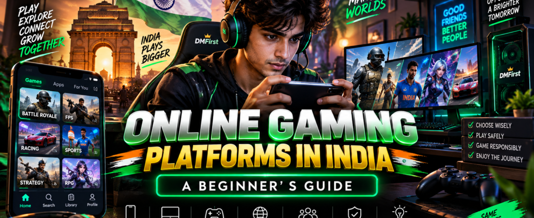 Online Gaming Platforms in India: A Beginner’s Guide