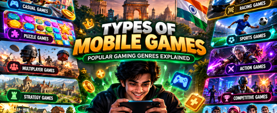Types of Mobile Games: Popular Gaming Genres Explained